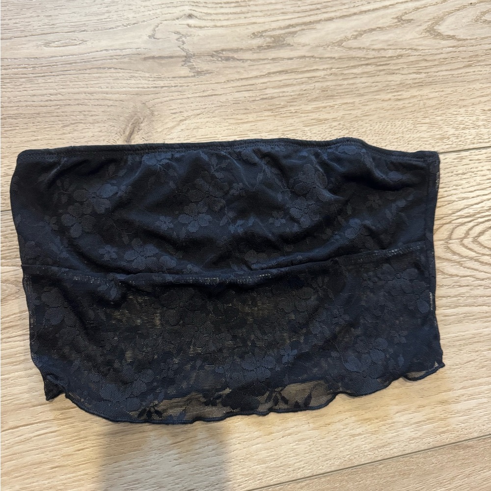 Black Lace tube top